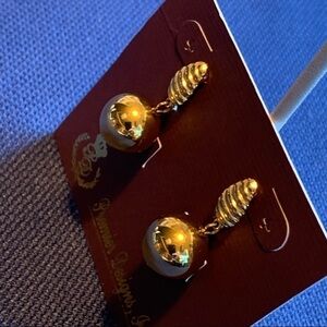 PREMIER DESIGNS vintage gold drop earrings